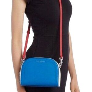 Marc Jacobs NWOT Crossbody Playback Camera Bag Ultra Blue White & Red ColorBlock